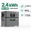 XORO SOLAR ATLAS-D PLUS 2,4 kWh Hybrid Speicher