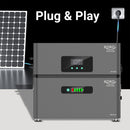 XORO SOLAR ATLAS-F PLUS 7,2 kWh Hybrid Speicher + Pro 3EM, EcoTracker