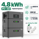 XORO SOLAR ATLAS-E PLUS 4,8 kWh Hybrid Speicher