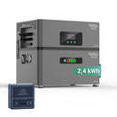 XORO SOLAR ATLAS-D PLUS 2,4 kWh Hybrid Speicher + Pro 3EM, EcoTracker