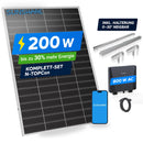 SUNSHARE Ray Lite 200 W Balkonkraftwerk mit Halterung - kompakt & leichte Montage