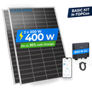SUNSHARE Ray Lite BASIC KIT 400 W Balkonkraftwerk - günstig, leicht & platzsparend