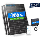 SUNSHARE Ray Lite BASIC KIT 600 W Balkonkraftwerk - günstig, leicht & platzsparend