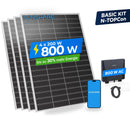 SUNSHARE Ray Lite BASIC KIT 800 W Balkonkraftwerk - günstig, leicht & platzsparend
