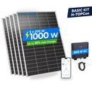 SUNSHARE Ray Lite BASIC KIT Balkonkraftwerk bis 1200W Solar Module, leicht & platzsparend