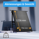 SUNSHARE Ray Solarmodul mit kompakten Abmessungen für Balkonmontage und einfache Handhabung