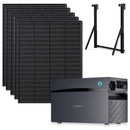 SUNSHARE Ray 1000W Balkonkraftwerk Komplettset mit 2 kWh Glory Stromspeicher | Halterung wählbar