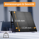 SUNSHARE Ray 1200W Balkonkraftwerk Komplettset mit 2 kWh Glory Stromspeicher | Halterung wählbar
