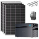 SUNSHARE Ray Lite 800W Balkonkraftwerk-Komplettset mit 2 kWh Glory Speicher, Smart Meter & Halterung– Modular erweiterbares Solarsystem