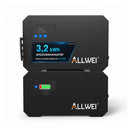 ALLWEI Balkonkraftwerk Speicher Sets von 1,6 kWh bis 3,2 kWh | LiFePO4, 1600W, erweiterbar bis 8 kWh, IP65, Plug & Play