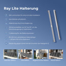 Ray Lite Halterung für sichere und flexible Balkonmontage