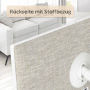 XORO MegaPAD Smart Kiosk Display 27 mit Stoffbezug Rückseite und VESA-75-Aufnahme