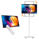 XORO MegaPAD Smart Kiosk Display 27 Zoll Touchscreen mit Android 14 und mobilem Standfuß