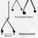 XORO Rollbar Ständer für MeetingPADs & interaktive Displays (55–86 Zoll)