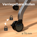 XORO Rollbar Ständer für MeetingPADs & interaktive Displays (55–86 Zoll)