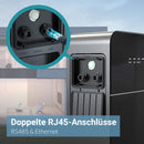 Marstek Venus 3.0 mit doppelten RJ45-Anschlüssen für RS485 und Ethernet