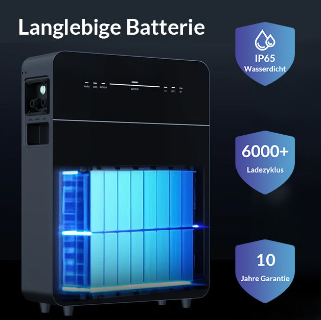 Langlebige LiFePO4-Batterie der Marstek Venus 3.0 mit IP65 Schutz