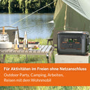 Zelten und grillen mit X2400 