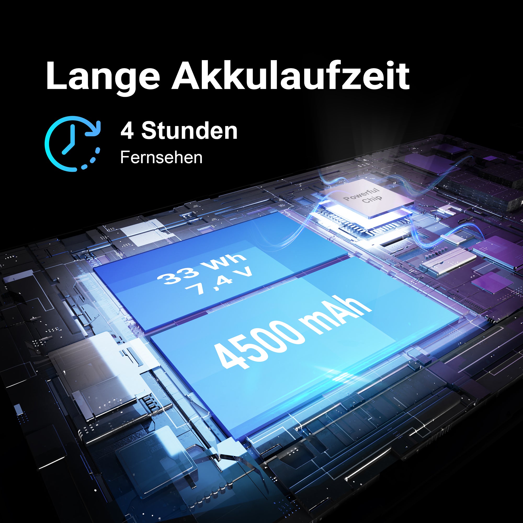 XORO PTL 1450 V2: Tragbarer TV mit hochauflösendem Display für unterwegs - Erleben Sie Fernsehen in bester Qualität, immer und überall!